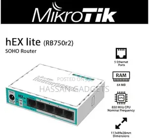 Mikrotik Rb750gr3 Wired Router Gigabit Ethernet Turquoise White