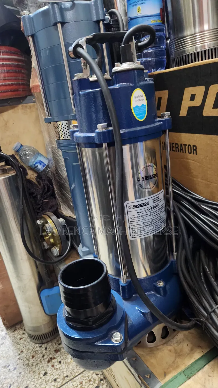 Sewage Submersible Pump 3" 3hp