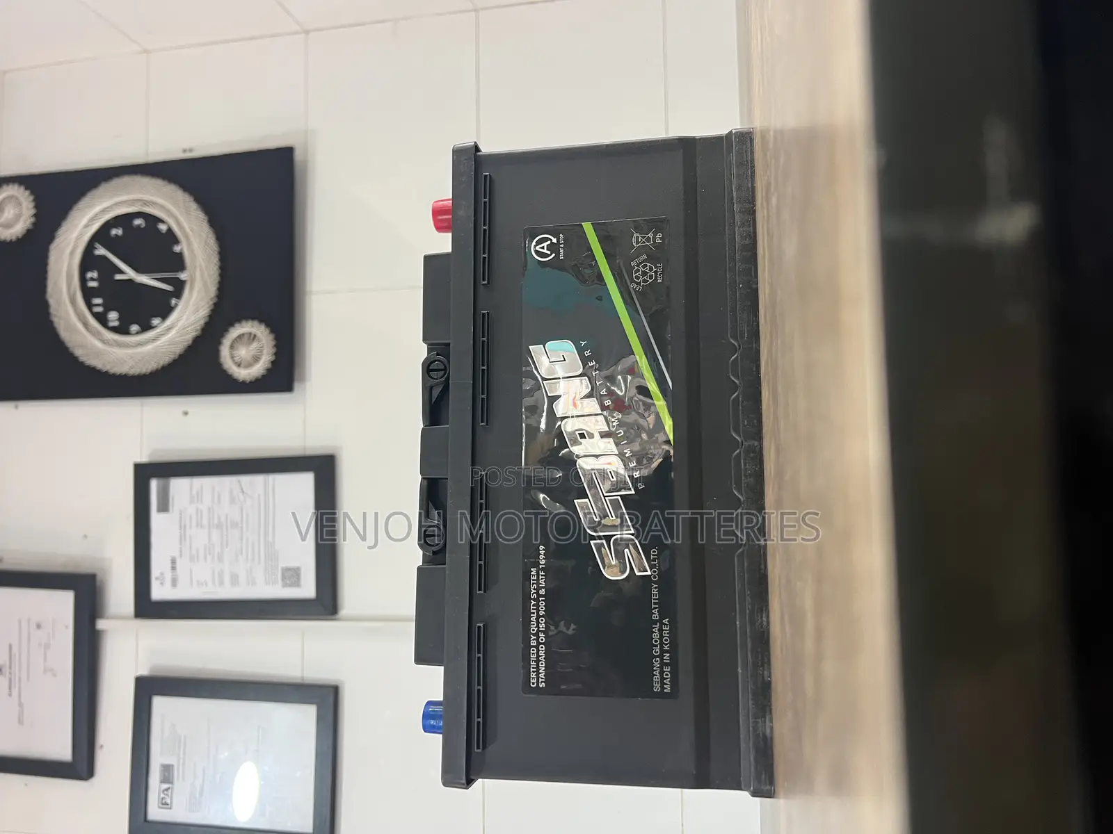 Din95 Agm Sebang Car Battery