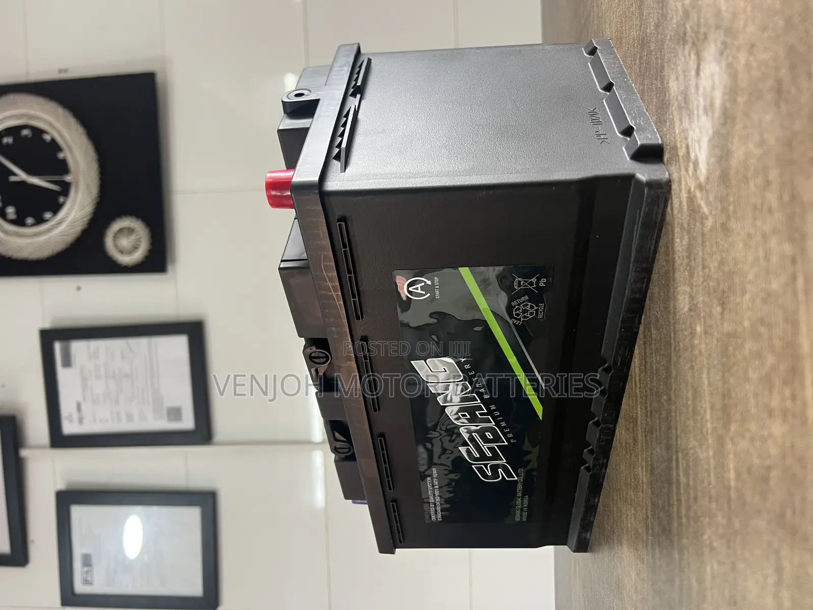 Din95 Agm Sebang Car Battery