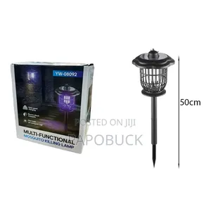 Multi-Functional Solar-Powered Mosquito Killing Lamp.