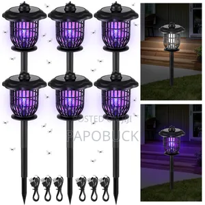 Multi-Functional Solar-Powered Mosquito Killing Lamp.