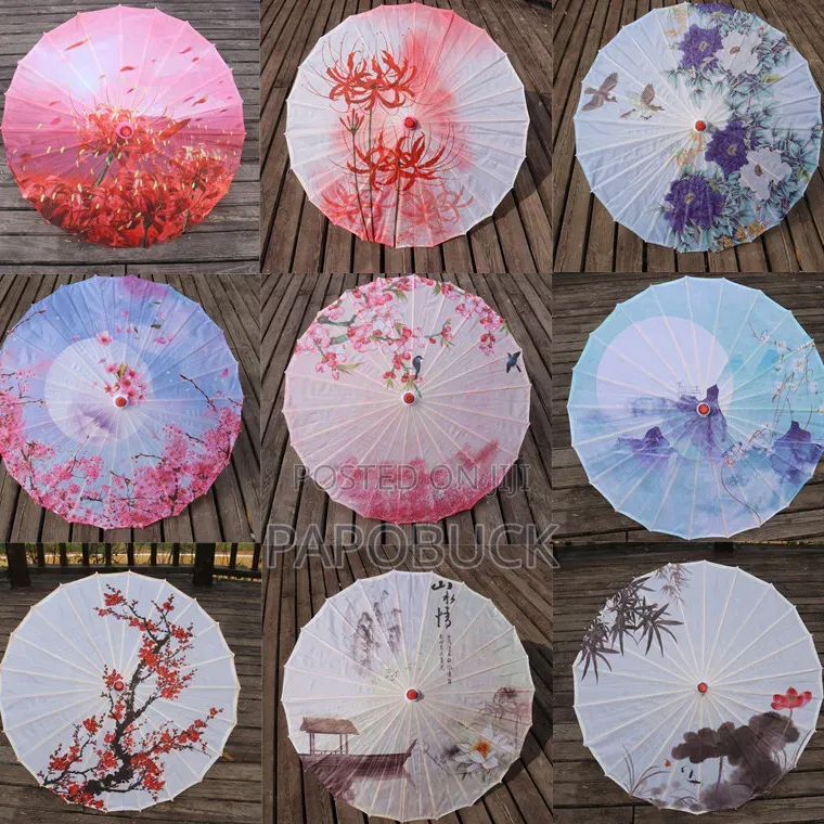 Decorative Japanese or Chinese Parasols