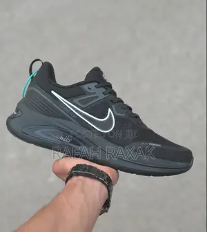 Black Version of Nike Trainers