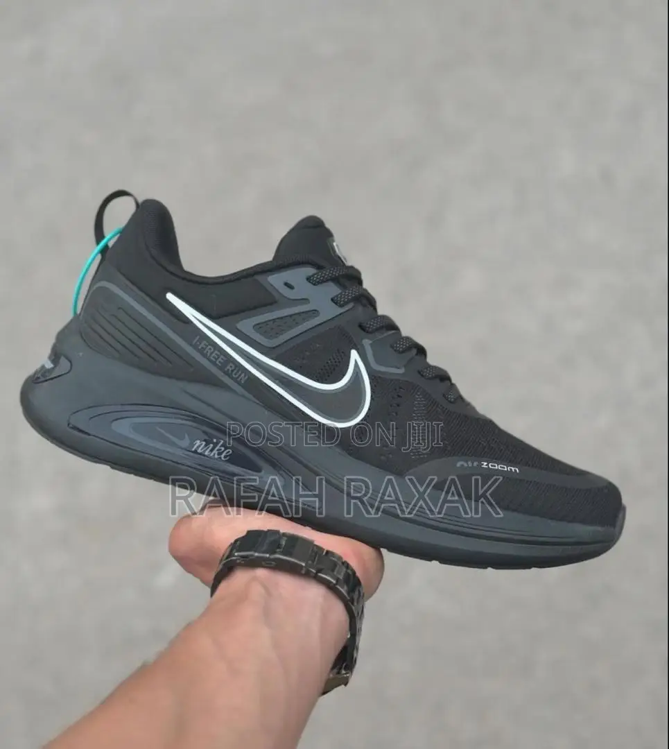 Black Version of Nike Trainers