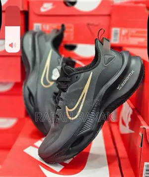 Black Version of Nike Trainers