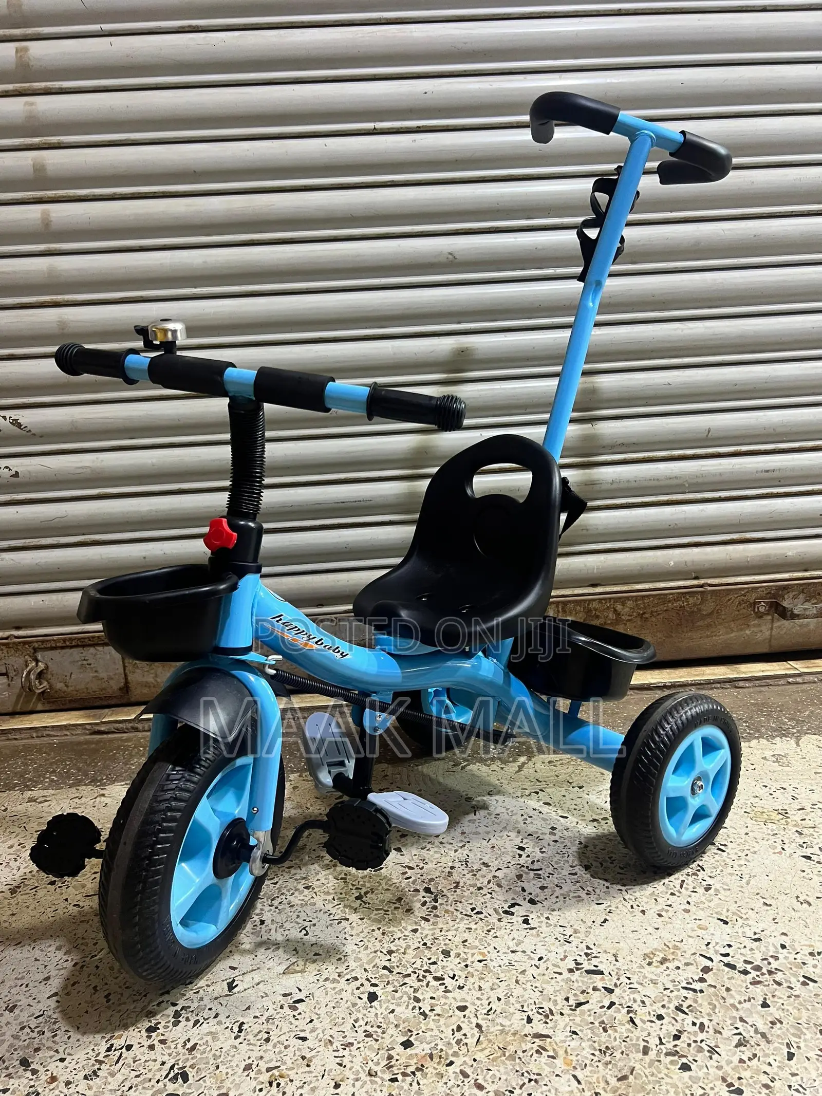 2:1 3 Wheel Kids Tricycle With Push Handle