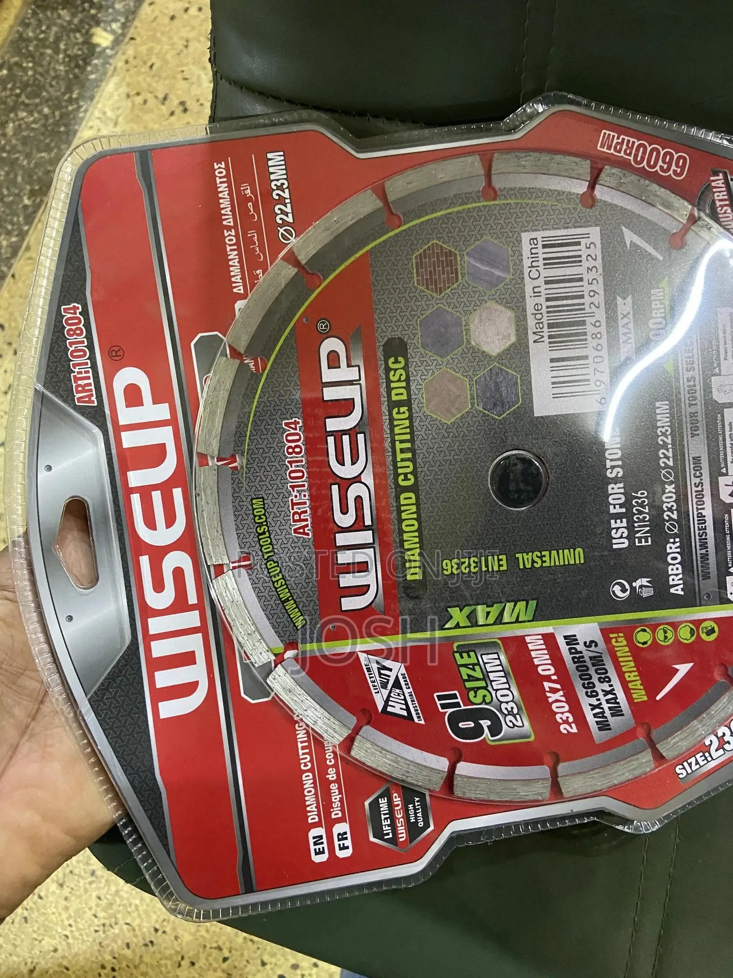 Tile Cutting Disc 9” Wiseup