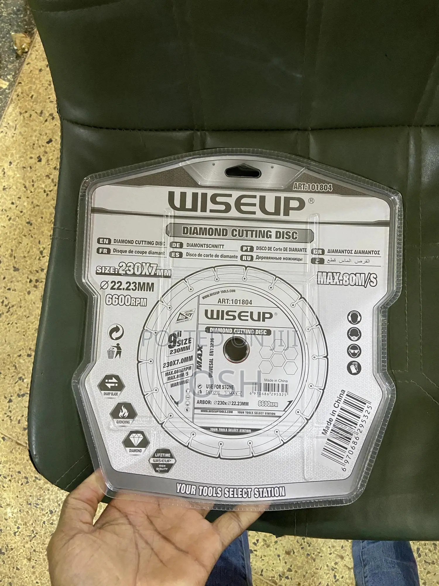 Tile Cutting Disc 9” Wiseup