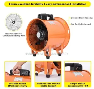Industrial 14 Inch/Exhaust/Extraction Electric Aluminum Alloy Fan