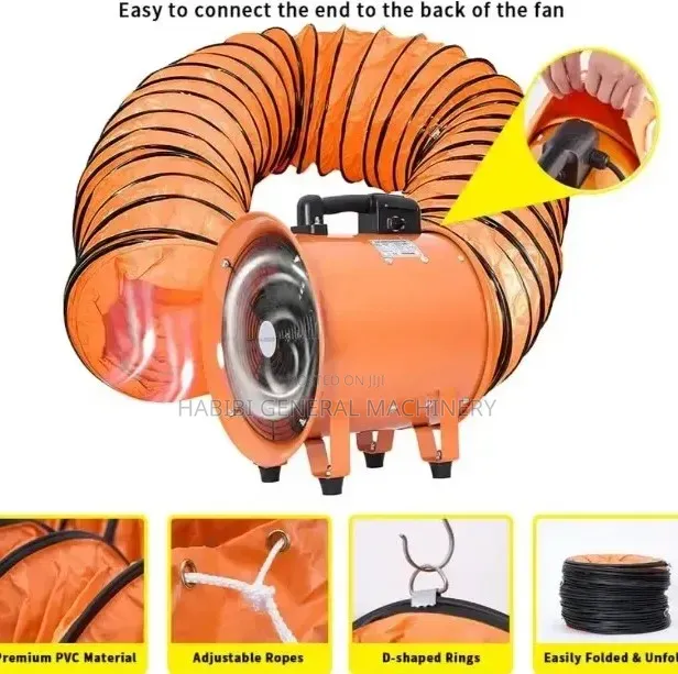 Industrial 14 Inch/Exhaust/Extraction Electric Aluminum Alloy Fan