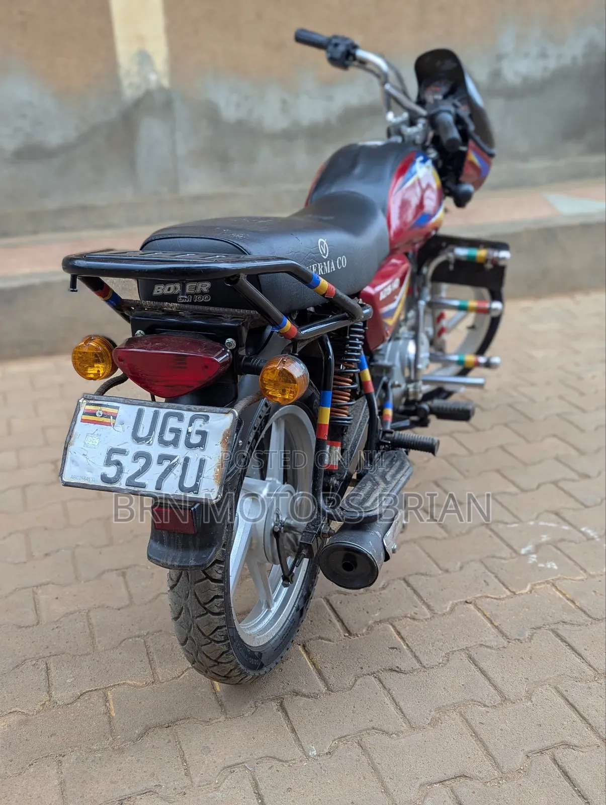 Bajaj Boxer 125 2022 Red