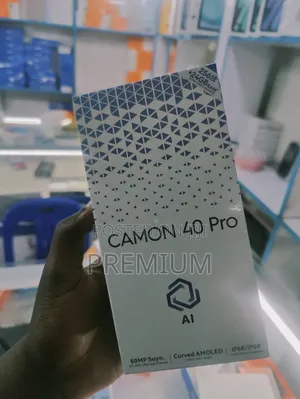 New Tecno Camon 40 Pro 5G 256 GB Gray