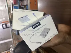 iPhone to Hdmi and Vga + Av (3 in 1 Smart Adapter) 1080p Quality