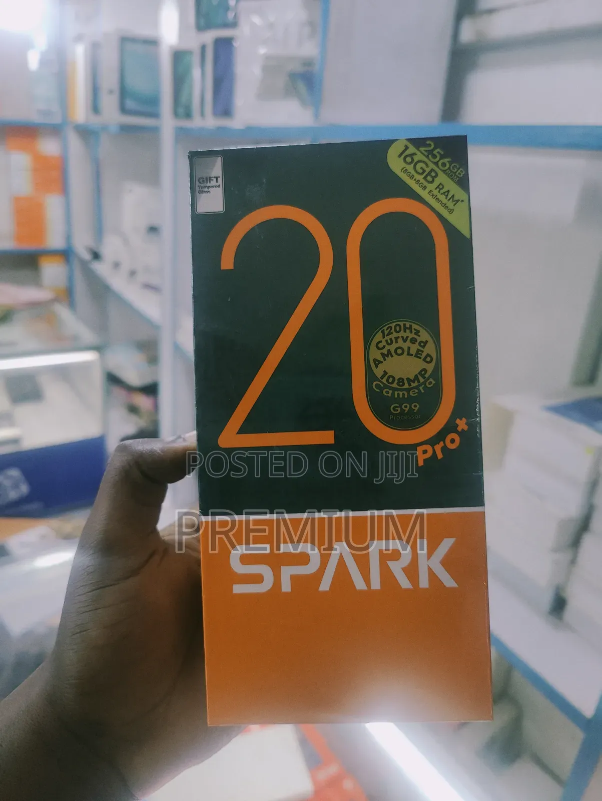 New Tecno Spark 20 Pro Plus 256 GB Blue