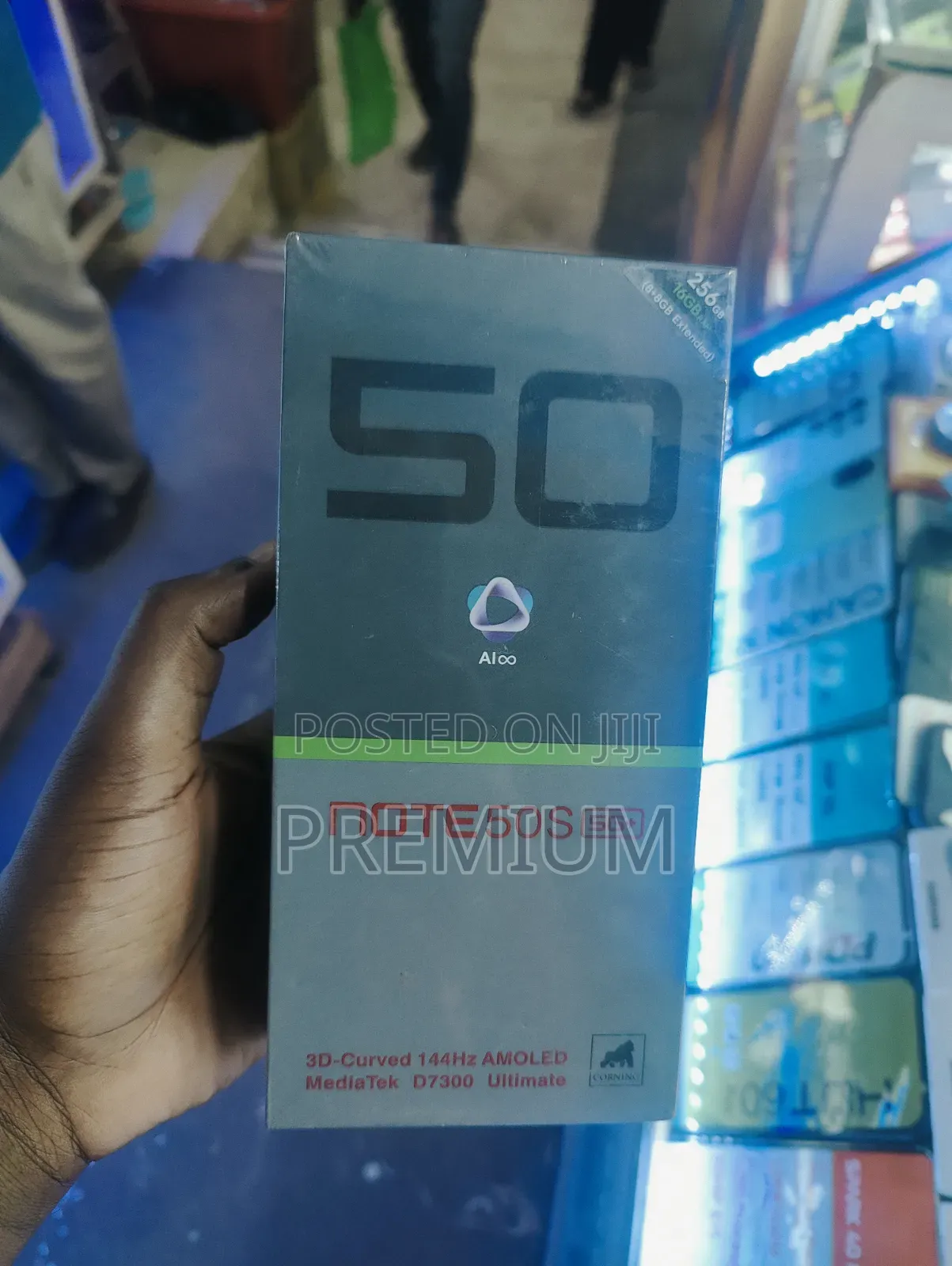 New Infinix Note 50s 256 GB Black
