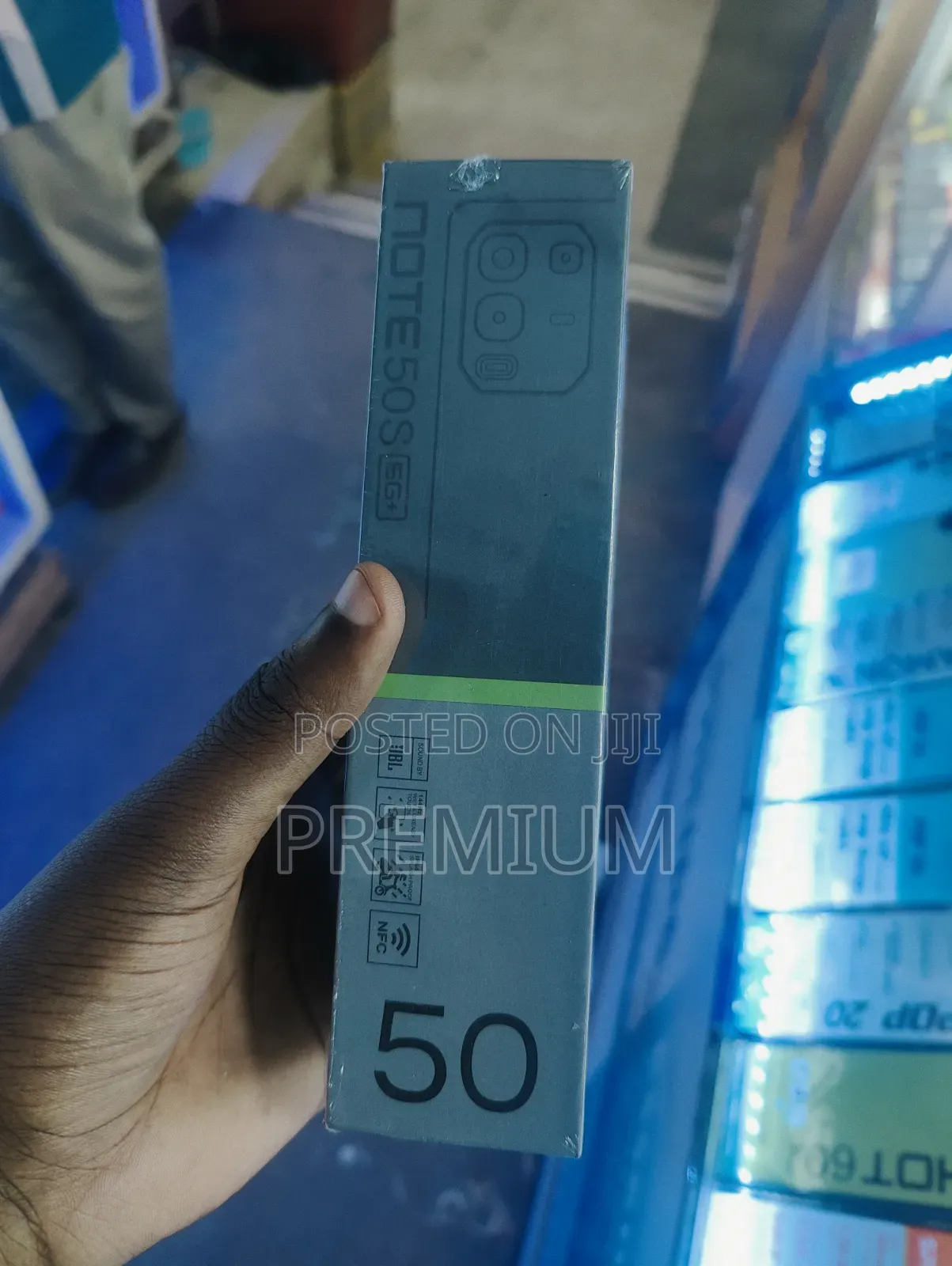 New Infinix Note 50s 256 GB Black