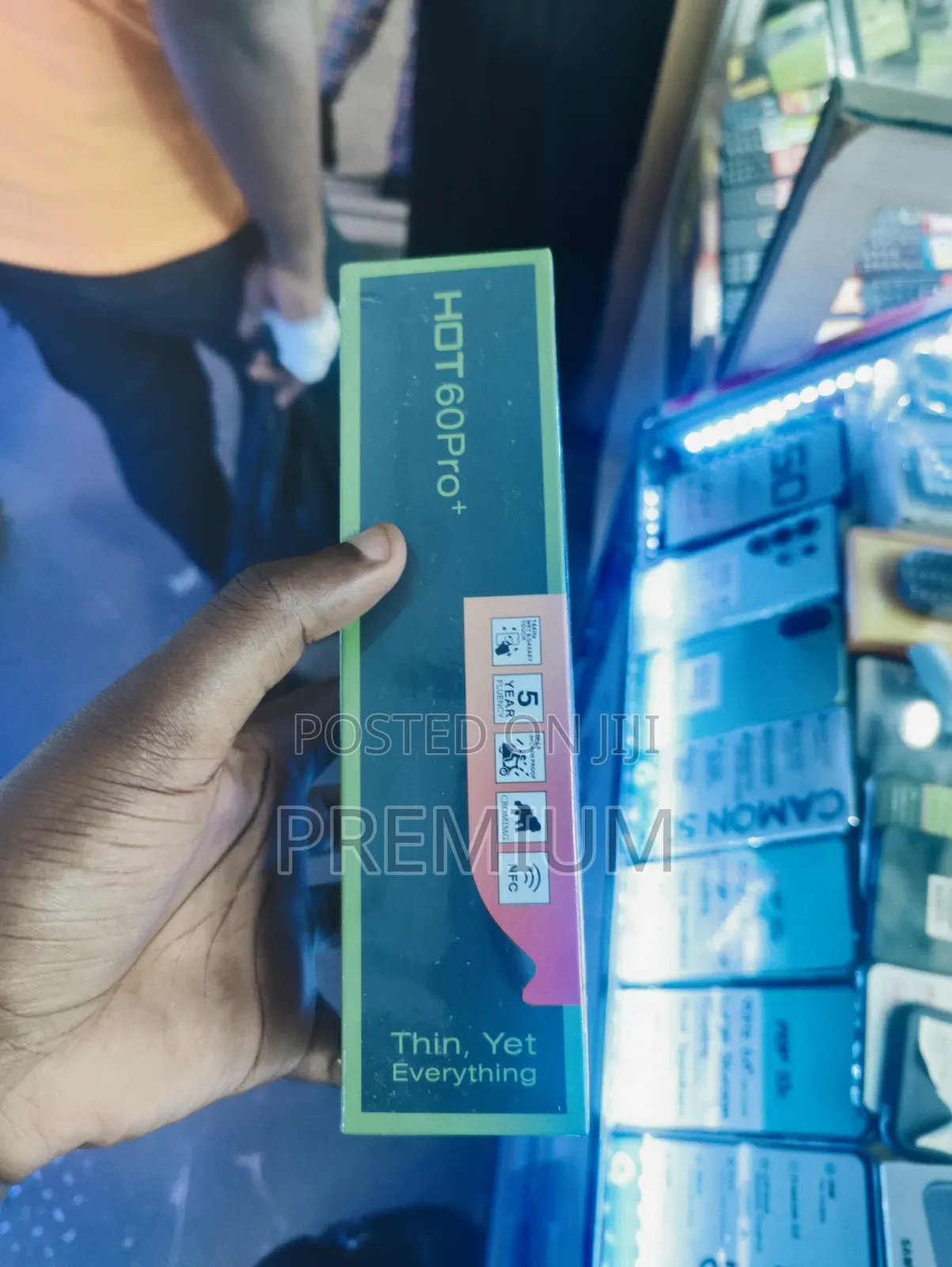 New Infinix Hot 60 Pro+ 128 GB Black