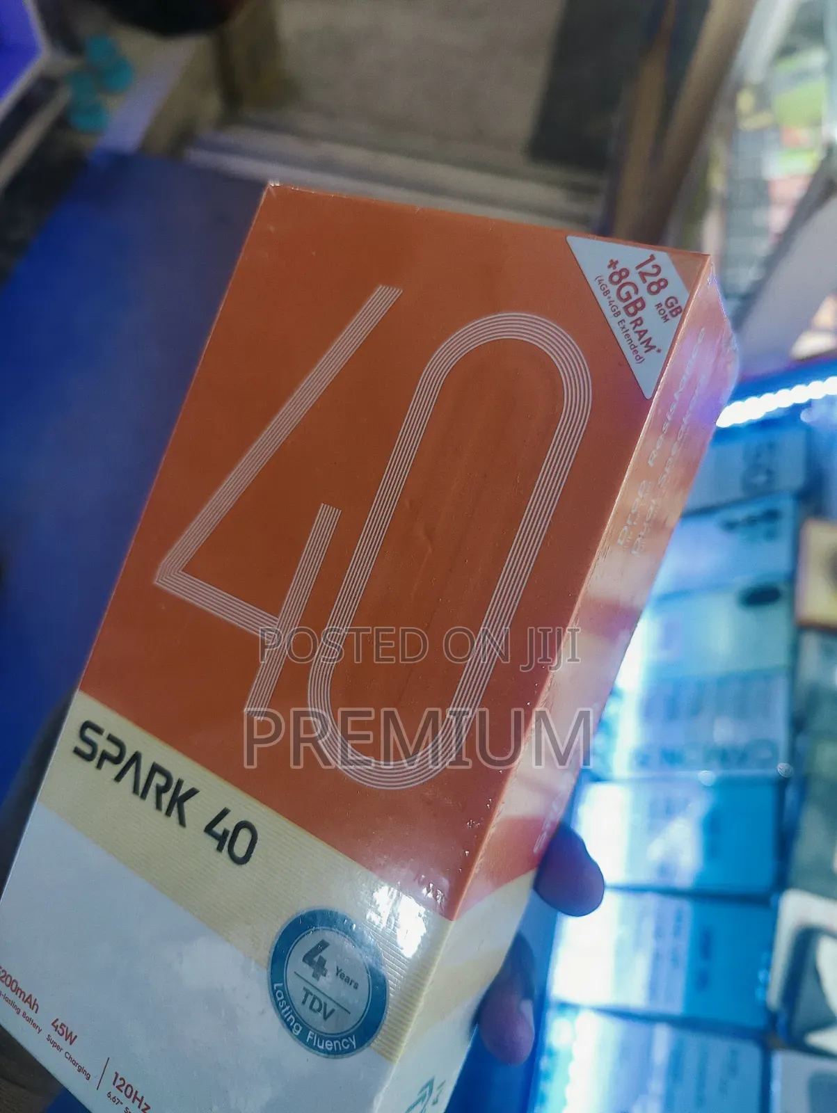 New Tecno Spark 40 256 GB Gray