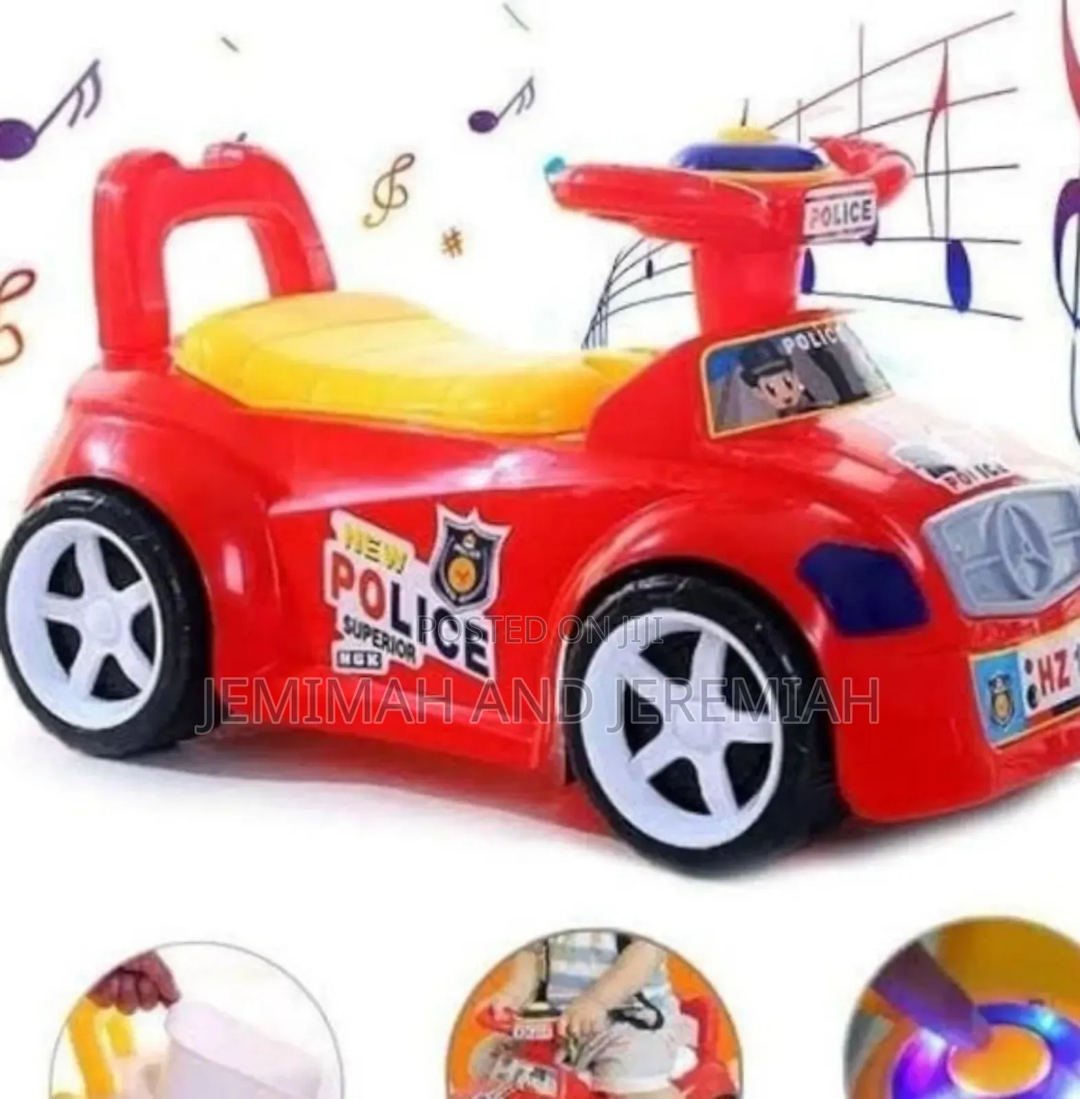 2-in-1 Baby Potty With Car Ride