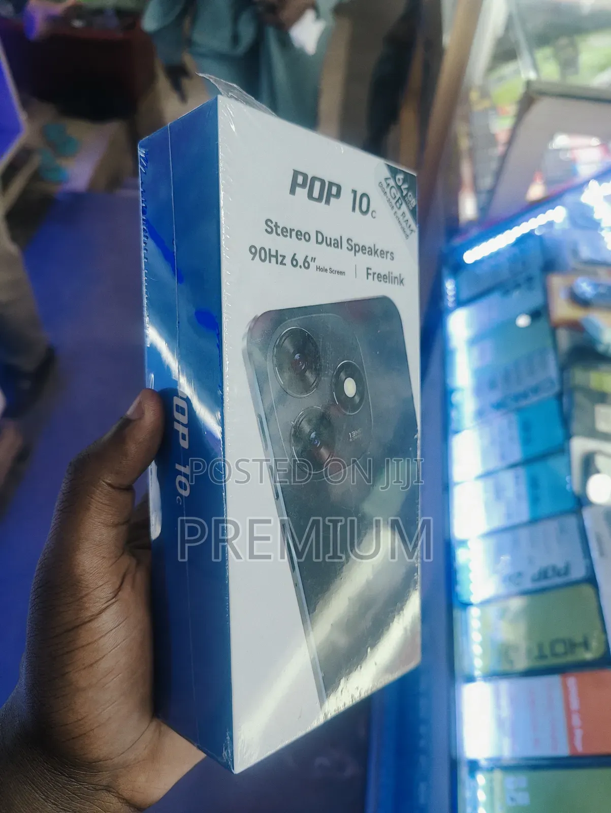 New Tecno Pop 10C 128 GB Black