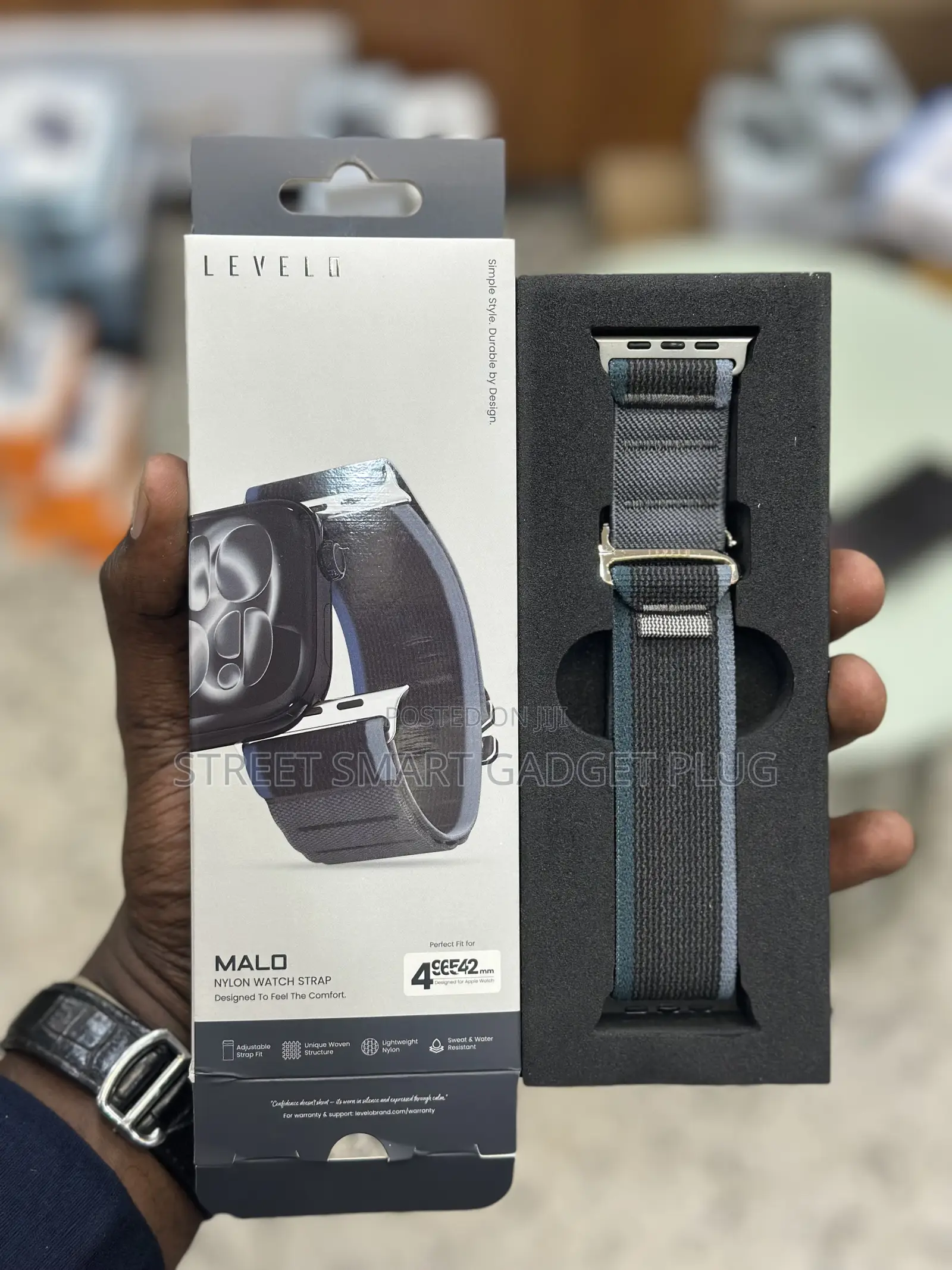 Levelo Premium Cloth Textured Apple Watch Straps 42/45/46/49mm