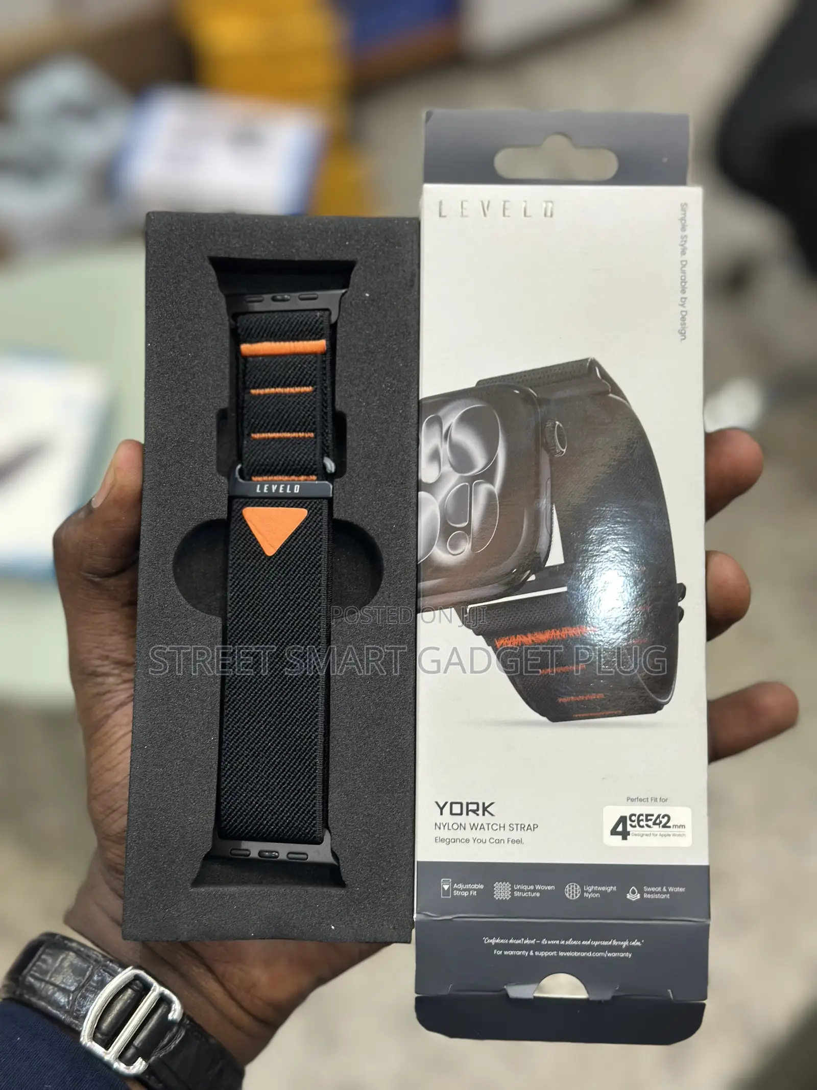 Levelo Premium Cloth Textured Apple Watch Straps 42/45/46/49mm