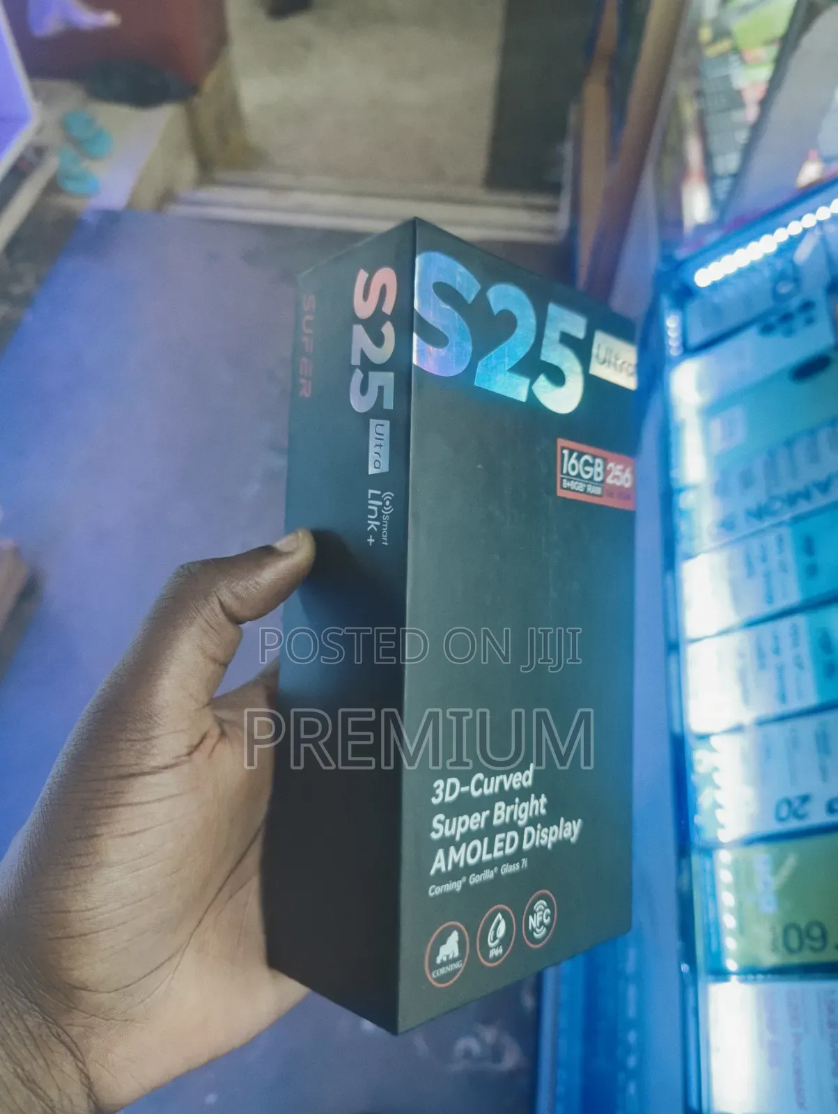 New Itel S25 Ultra 256 GB Black