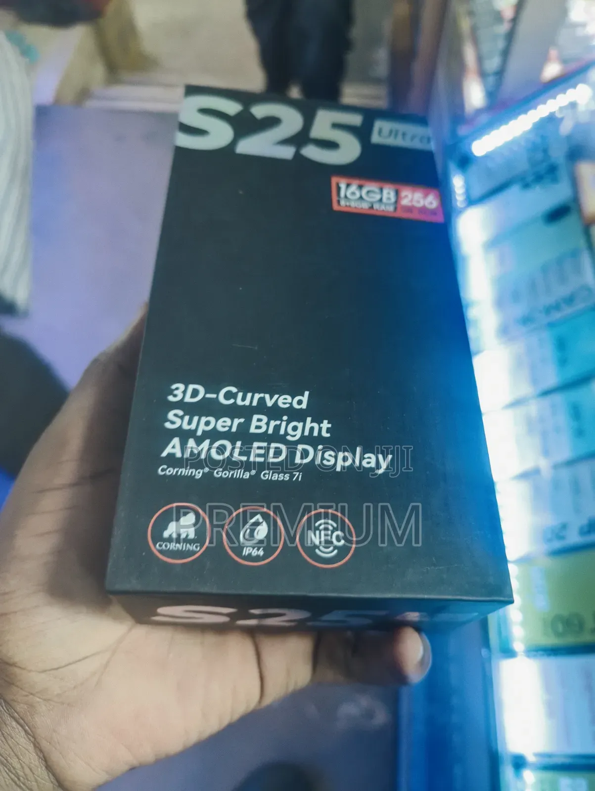 New Itel S25 Ultra 256 GB Black
