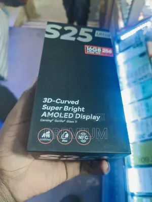 New Itel S25 Ultra 256 GB Black