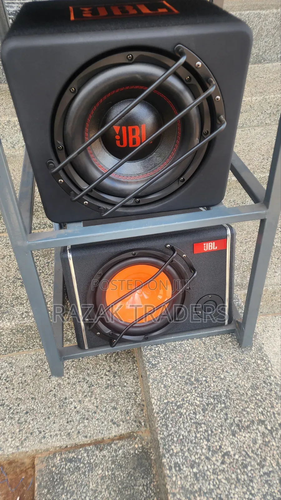 JBL Car Active Subwoofer Sound System Built Amplifier Dc 12v Single
