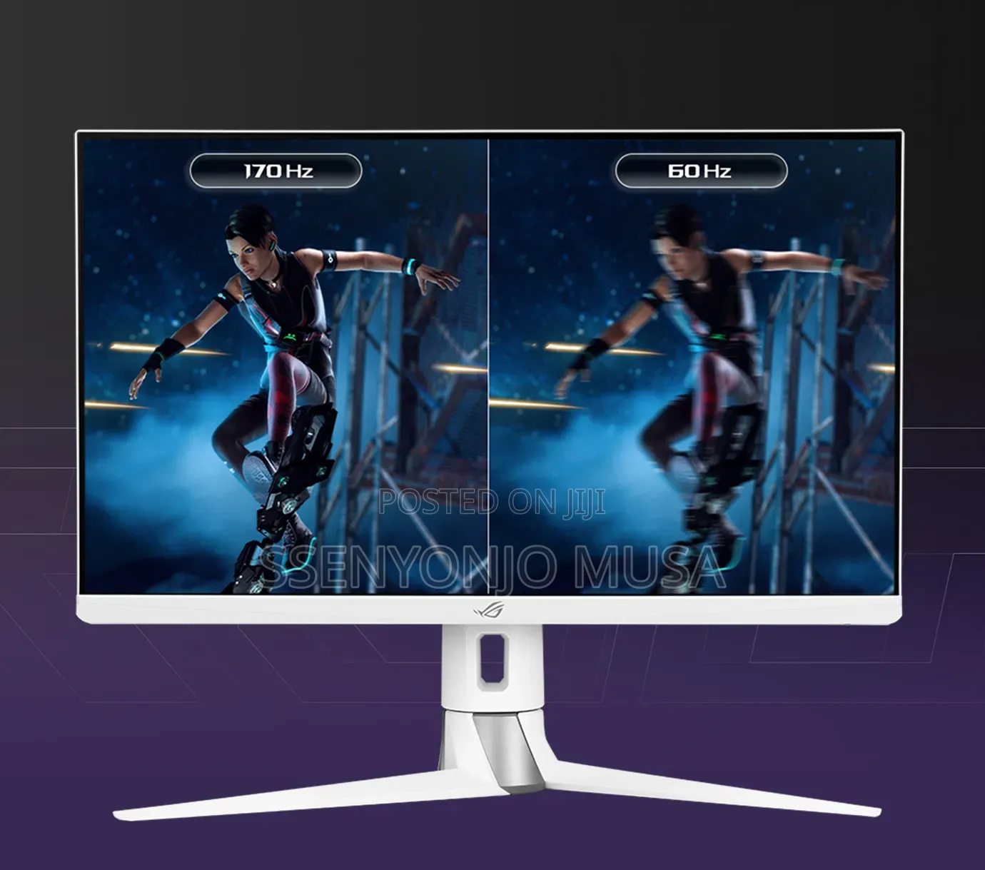 Asus Rog Strix 27” Gaming Monitor Xg27aq-W – Wqhd, 170hz, 1ms,Hdr400