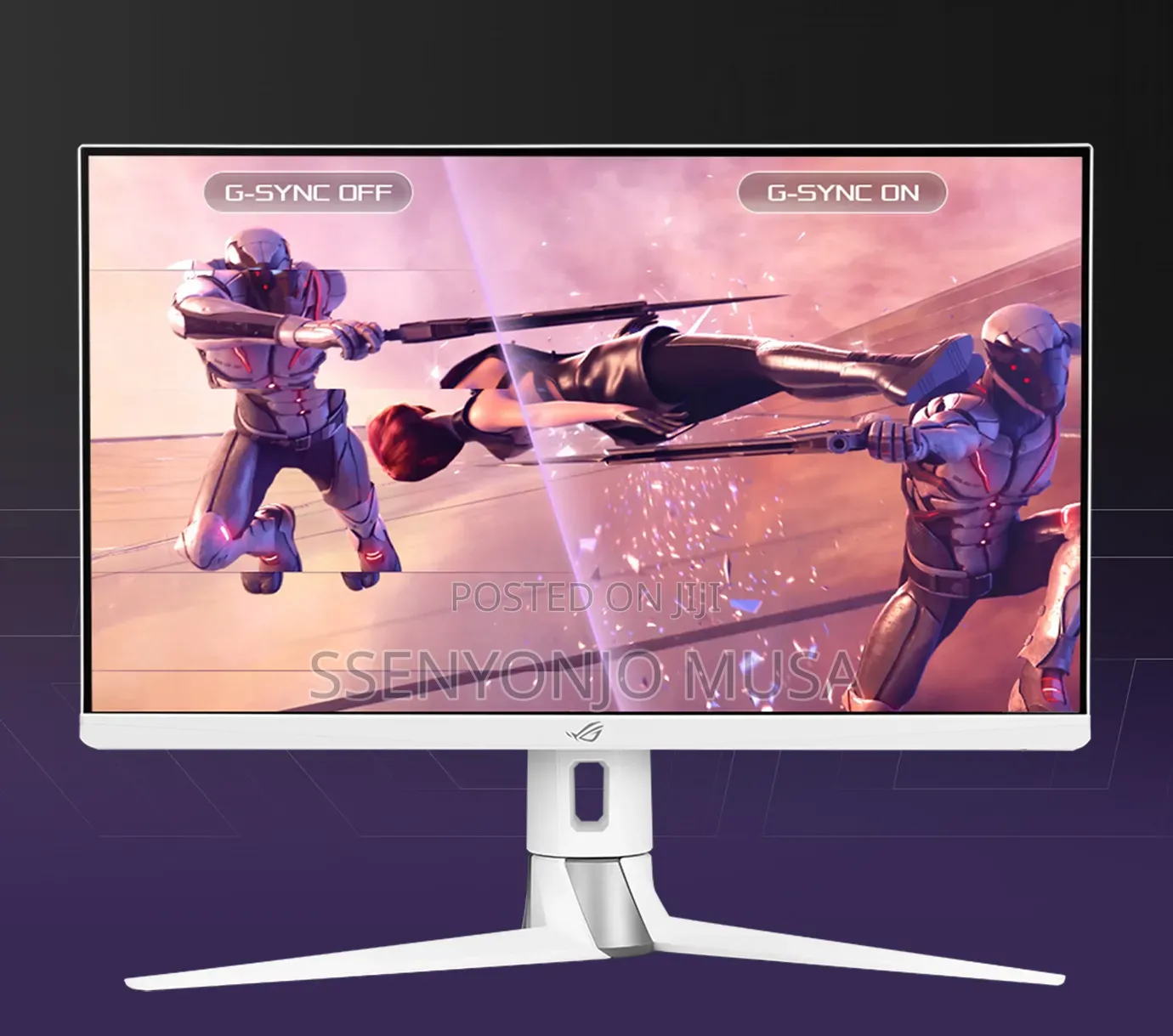 Asus Rog Strix 27” Gaming Monitor Xg27aq-W – Wqhd, 170hz, 1ms,Hdr400
