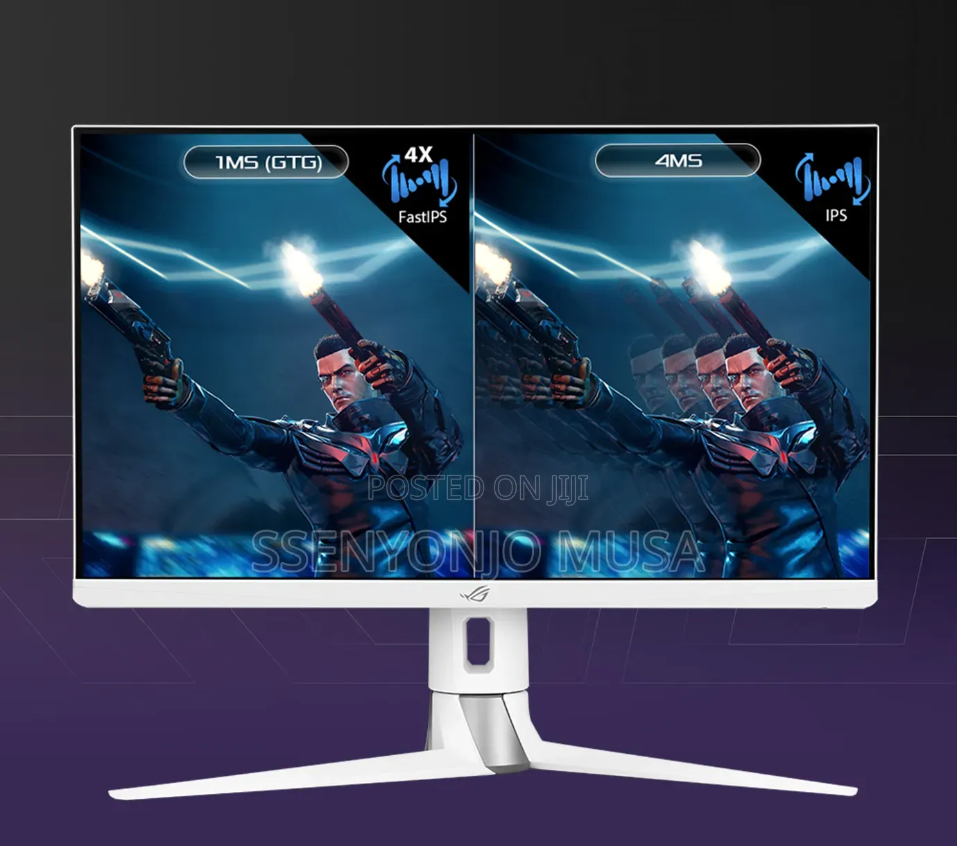 Asus Rog Strix 27” Gaming Monitor Xg27aq-W – Wqhd, 170hz, 1ms,Hdr400