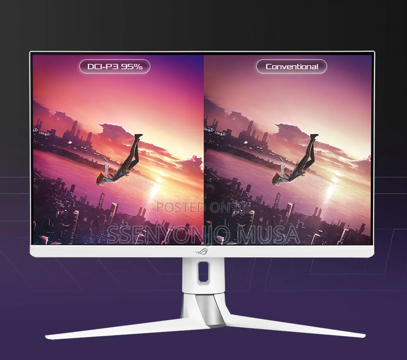 Asus Rog Strix 27” Gaming Monitor Xg27aq-W – Wqhd, 170hz, 1ms,Hdr400