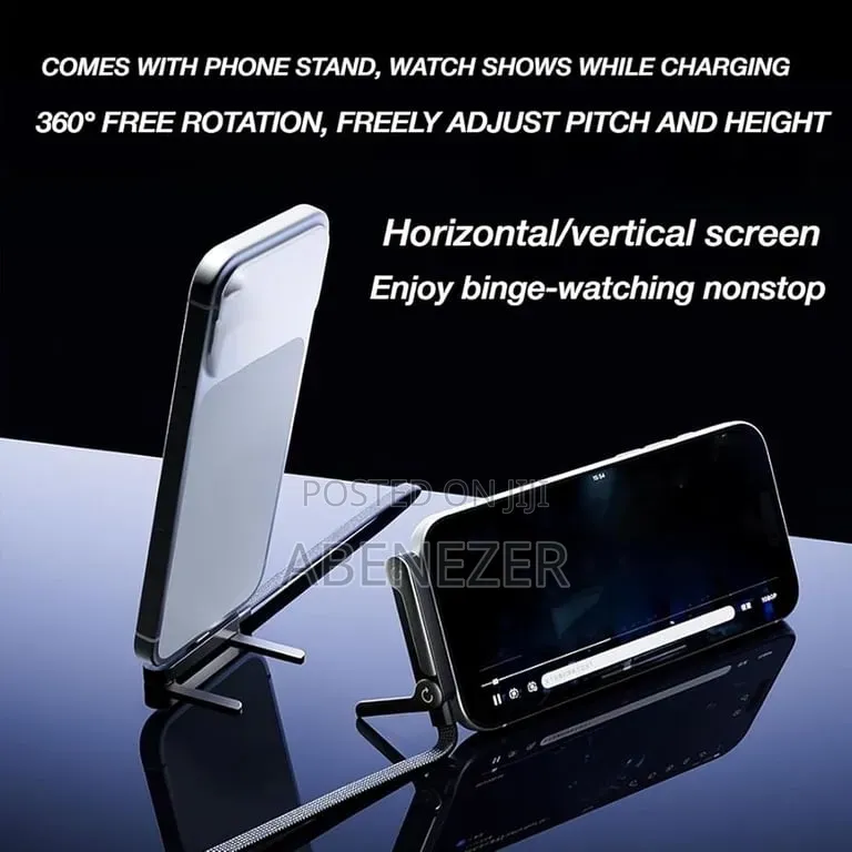 240w Super Fast Charge Type-c To C Cable + Foldable Phone Stand