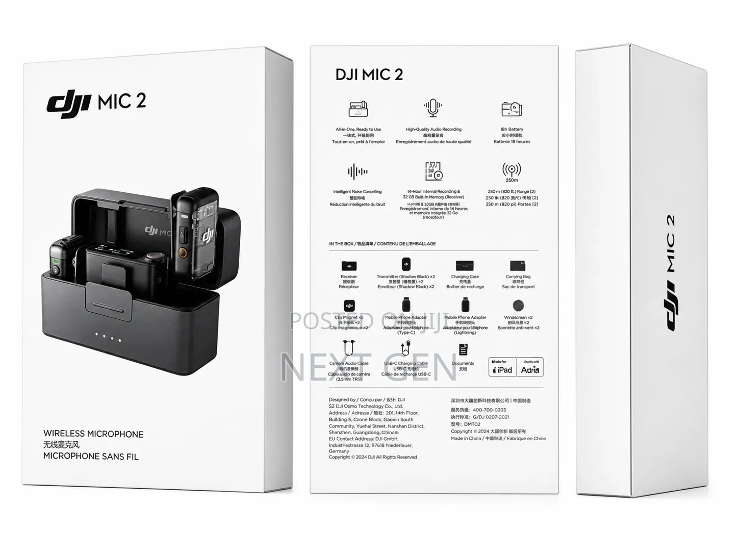 Dji Mic 2 (You Tuber Kit)