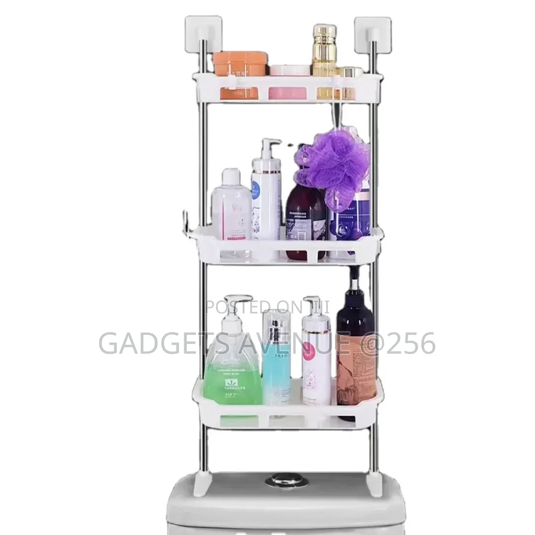 Or 2-Layer Detachable Toilet Top Organizer Rack for Bathroom Storage