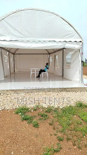 Curved Tent of 5m × 10m Made in Strong Materials