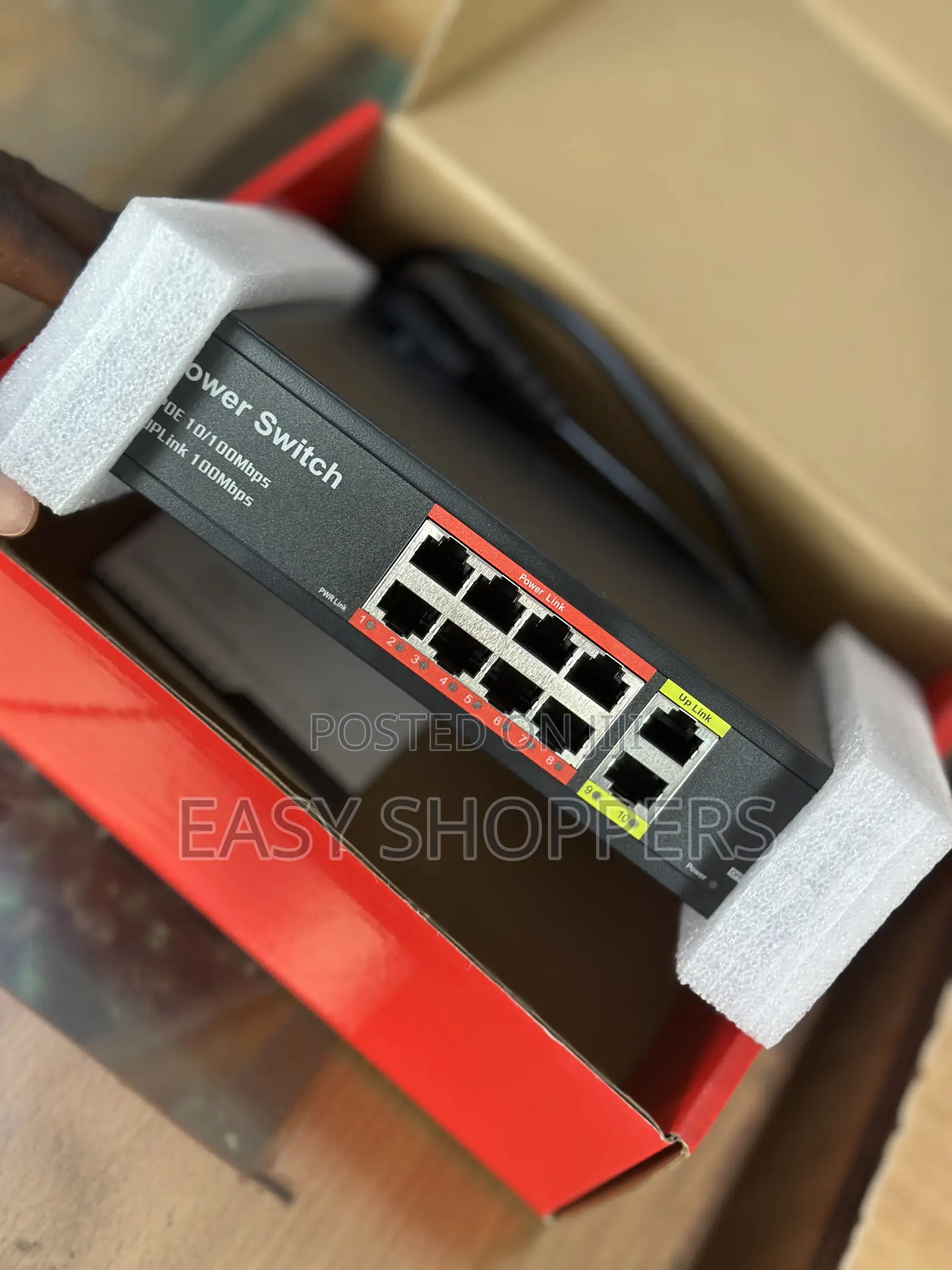 Oscarvision 8-Port Ai Poe Switch for Cameras