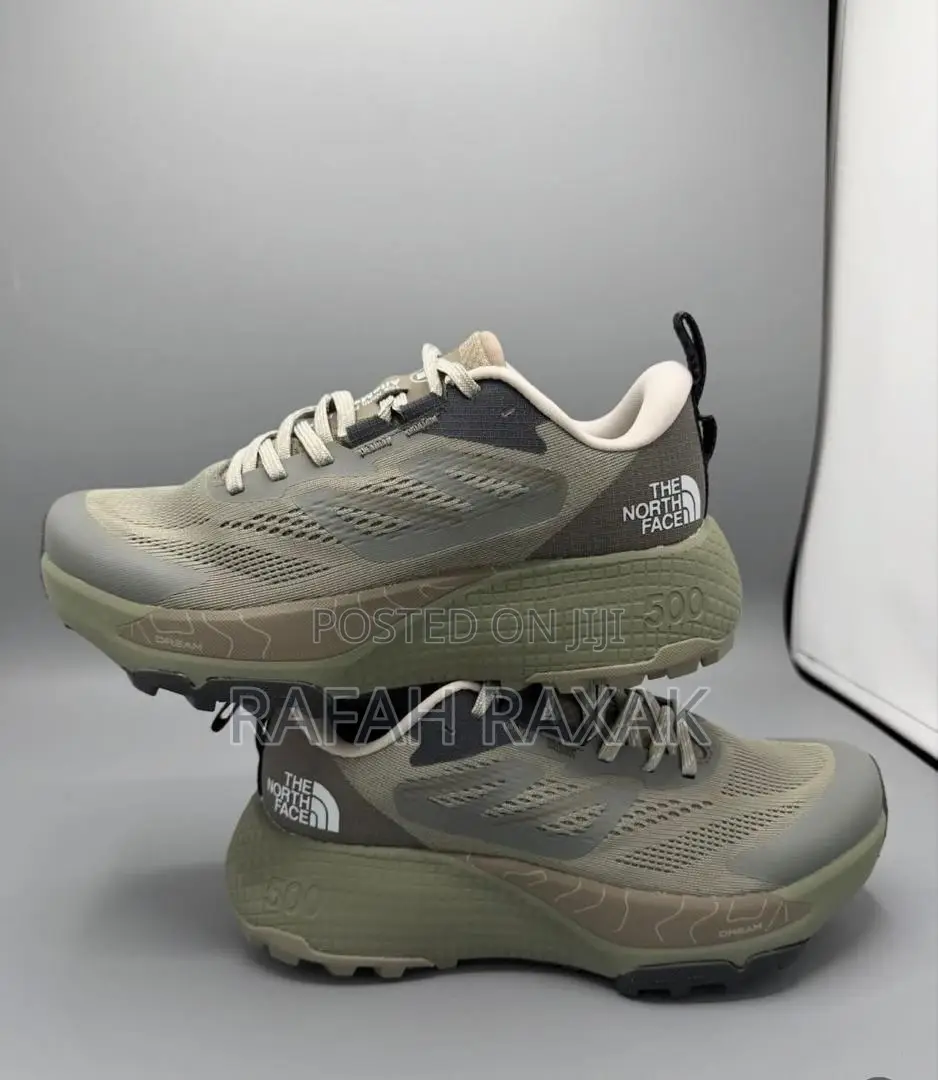 Army Green Version of the North Face Sneakers