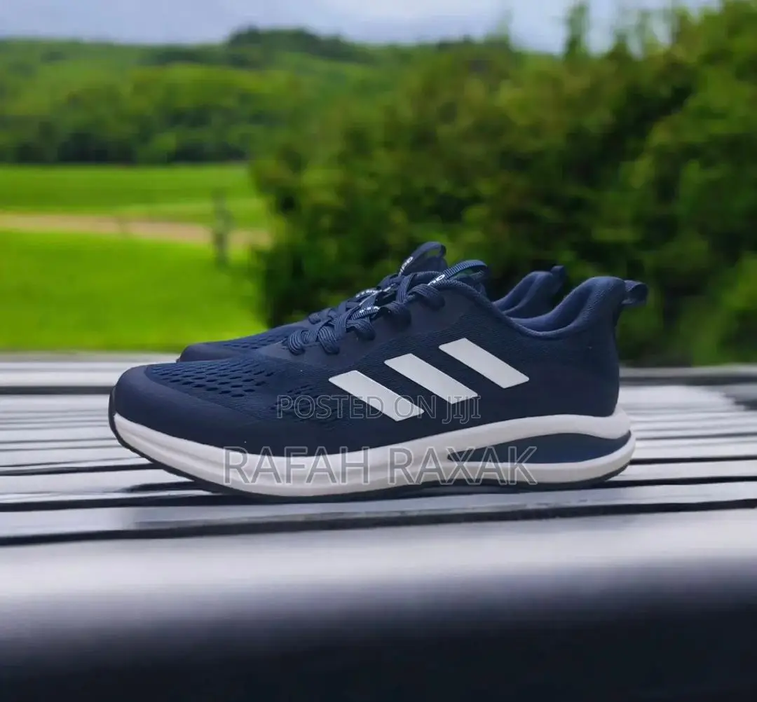 Navy Blue Version of Adidas Trainers