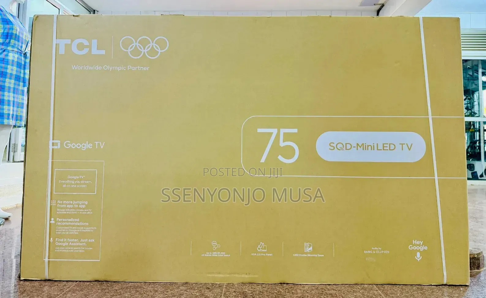 TCL Smart Tv 75” SQD Mini Led – 144hz, Google Tv, Dolby Vision Iq