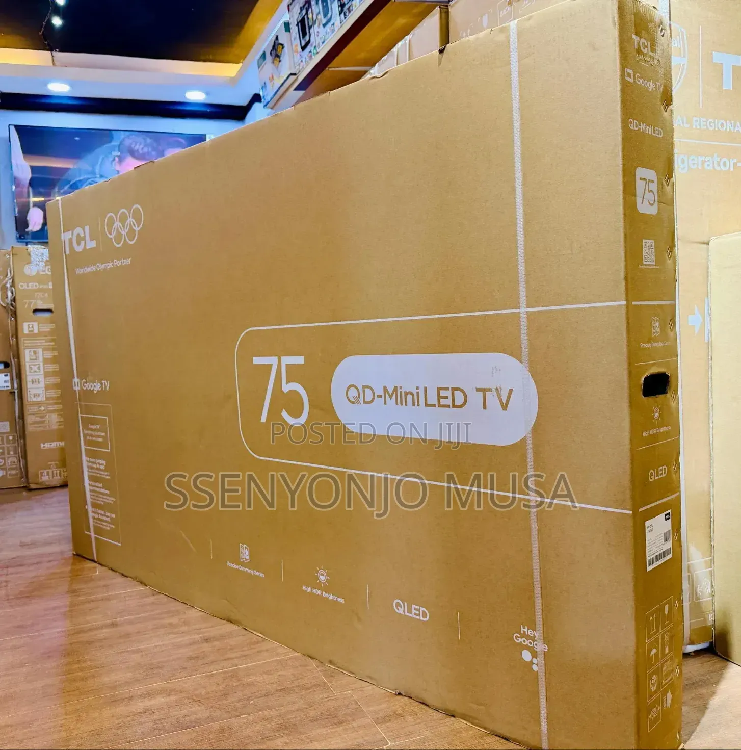 TCL Smart Tv 75” SQD Mini Led – 144hz, Google Tv, Dolby Vision Iq