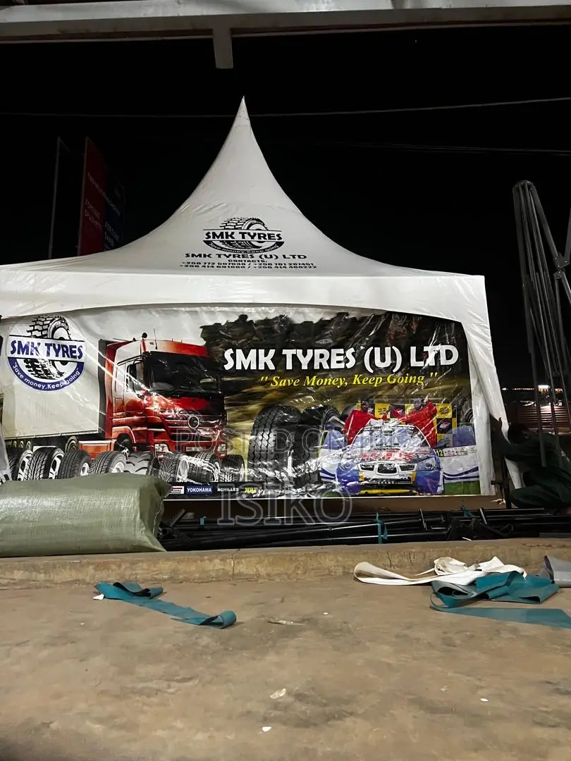 A Bridal Tent Fully Branded