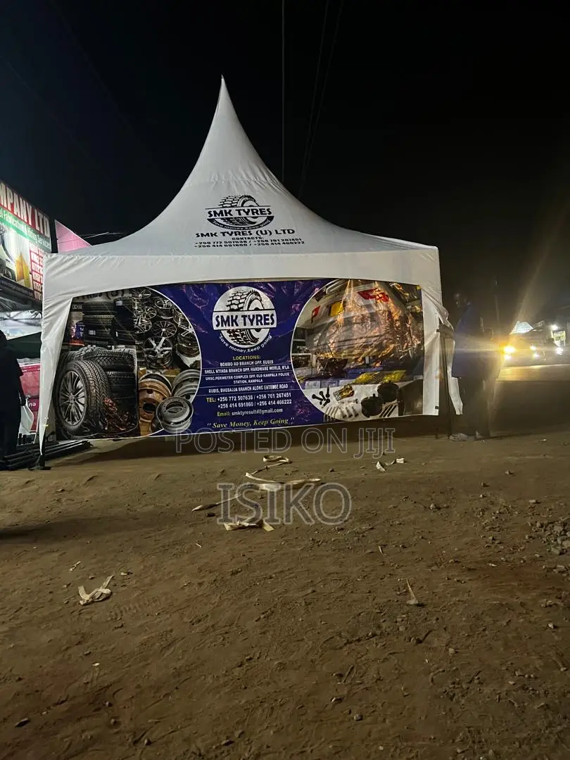A Bridal Tent Fully Branded