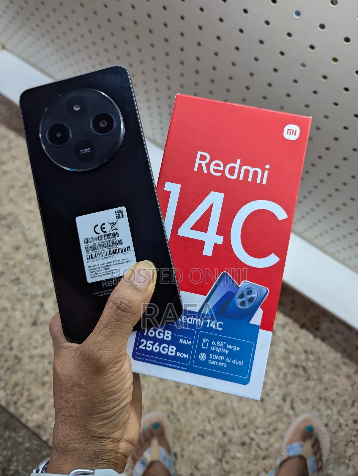 New Xiaomi Redmi 14C 256 GB Black