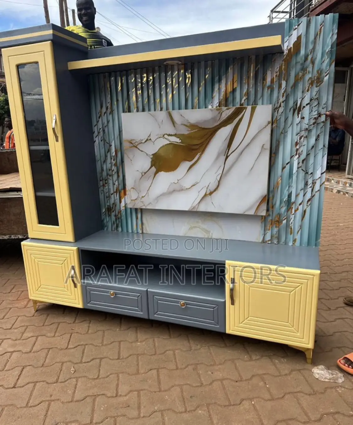 Aurelia Marble Tv Console 