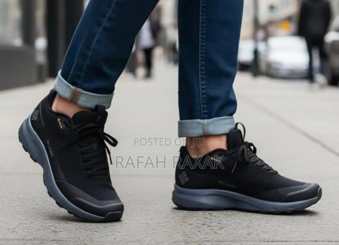 Black Version of Columbia Sneakers