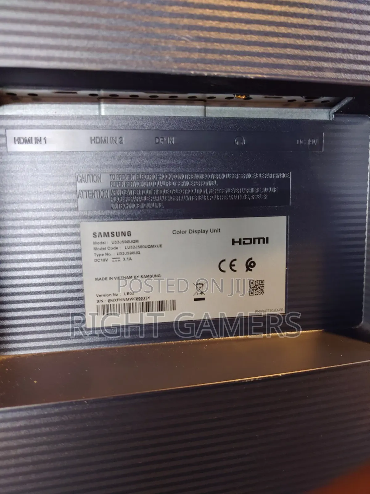 Original Samsung 32 Inch Monitor (Work Gaming)